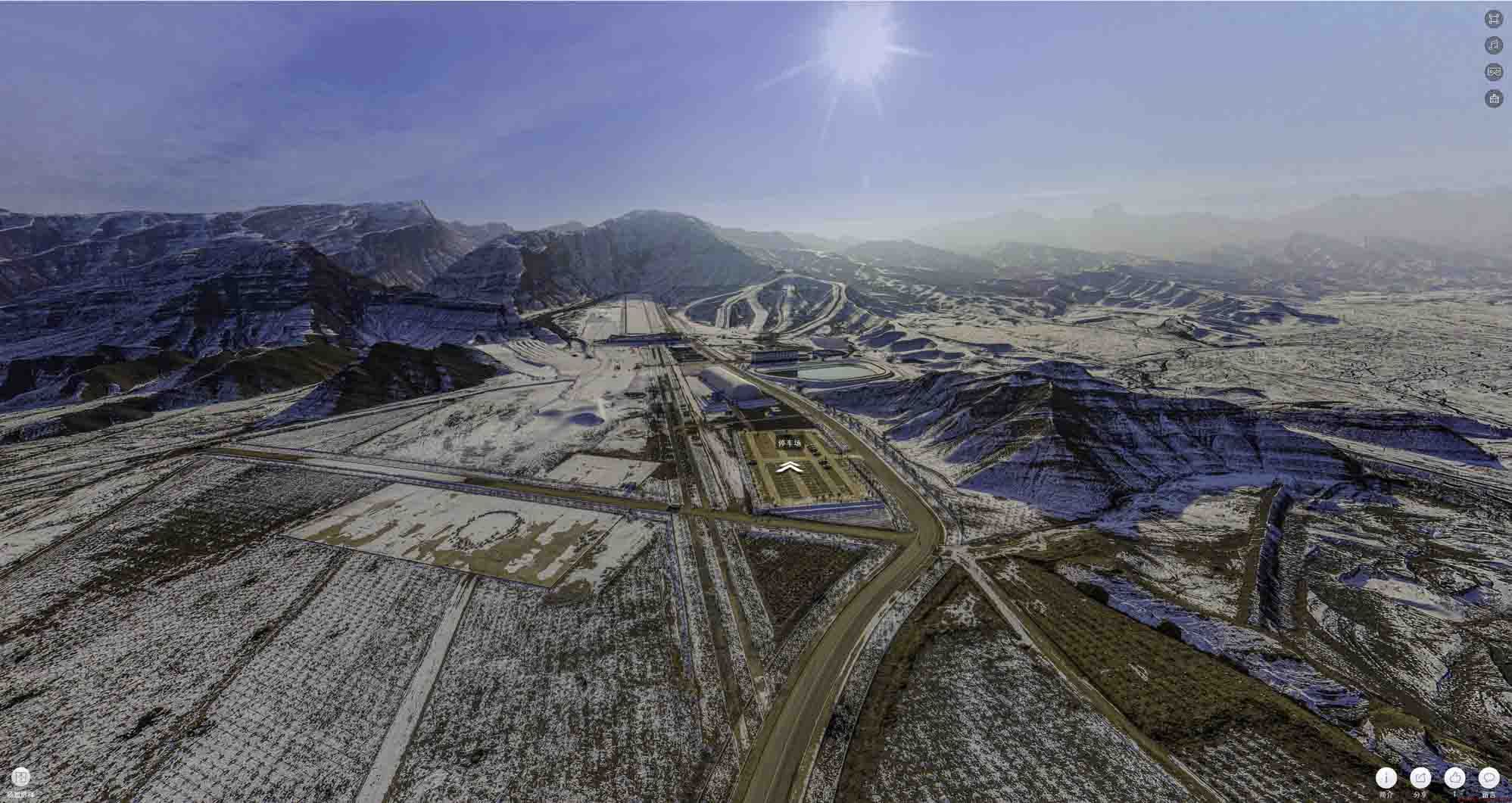 白山720全景技术：开启全方位视觉新纪元——在手绘地图中的应用探索